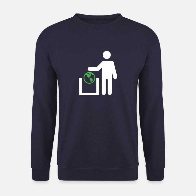 World - Unisex Pullover - Navy
