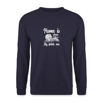 Farm Farm Gift · Accueil - Sweat-shirt Unisexe - marine - Devant - Alina (178cm) & Michal (187cm)