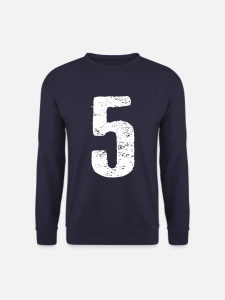 5 Number Vintage - Unisex Sweatshirt - navy