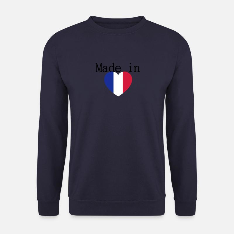 france_3col - Unisex Pullover - Navy