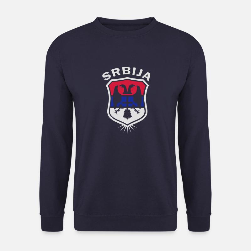 Wappen Serbien Serbia Srbija - Unisex Pullover - Navy