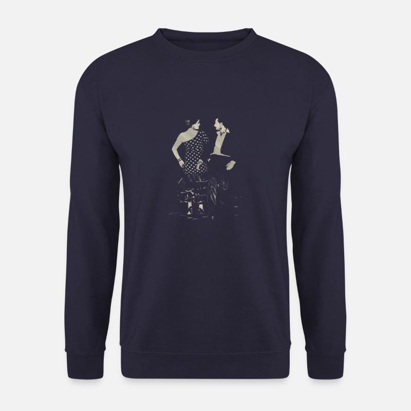 Flamenco Arab Dancers Paar - Unisex Pullover - Navy