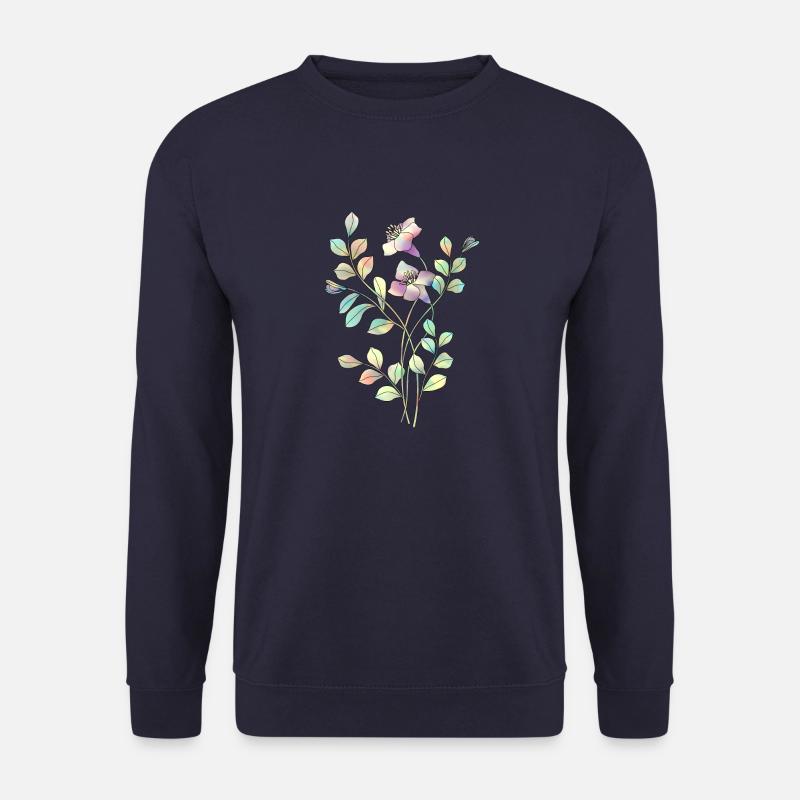Blumen - Unisex Pullover - Navy