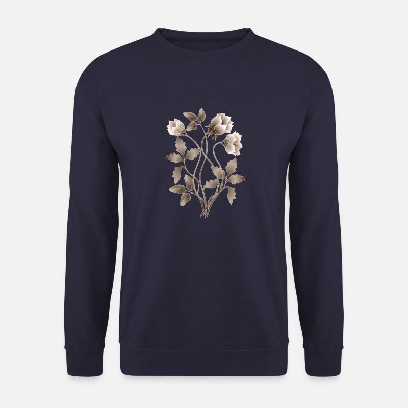 Fleur - Sweat-shirt Unisexe - marine