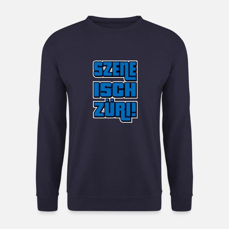 Szene Isch Züri - Unisex Pullover - Navy