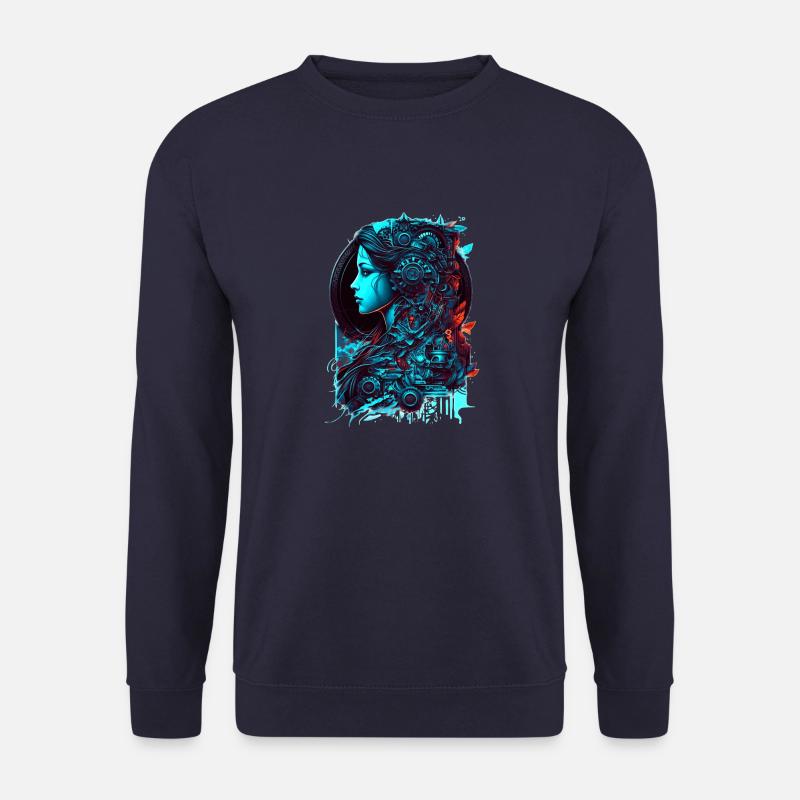 steampunk 5 1 - Unisex Pullover - Navy