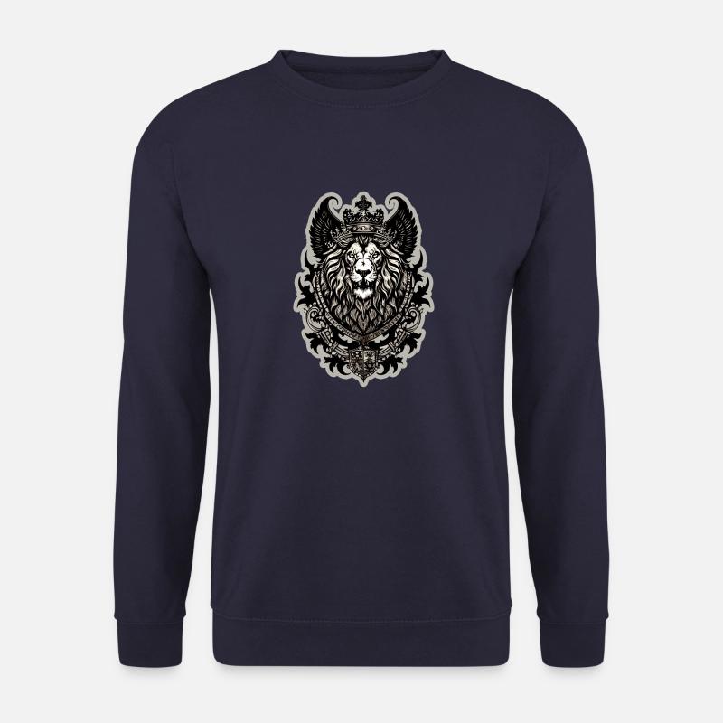 Silver Lion - Unisex Sweatshirt - navy