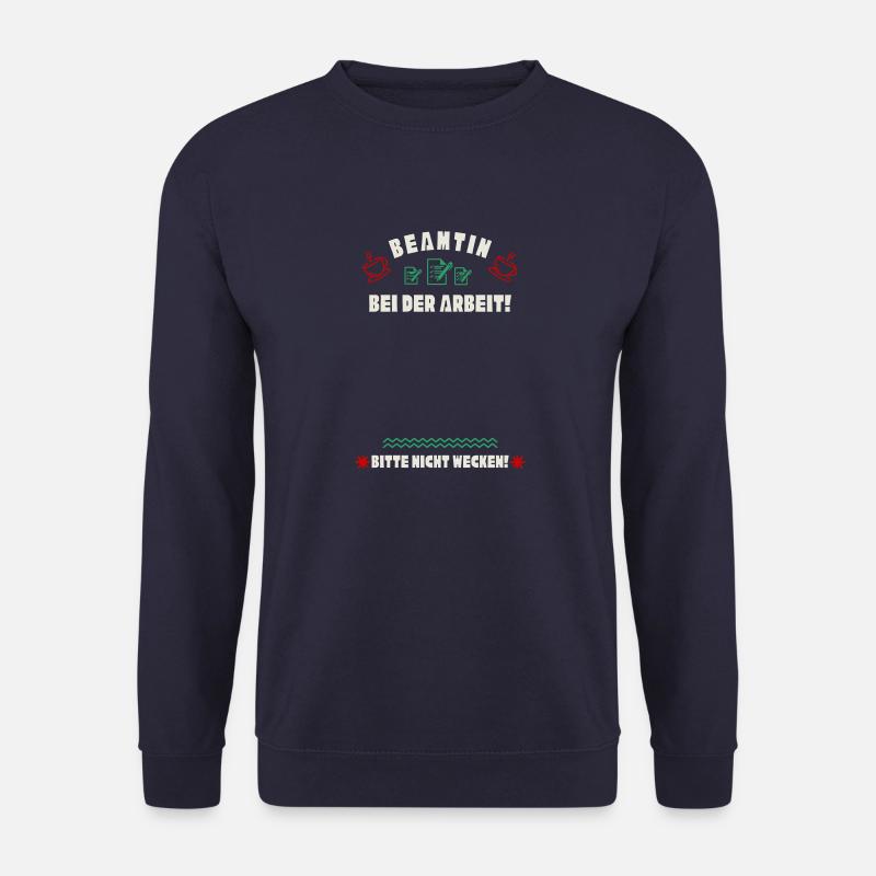 Schlafende Beamtin - Unisex Pullover - Navy