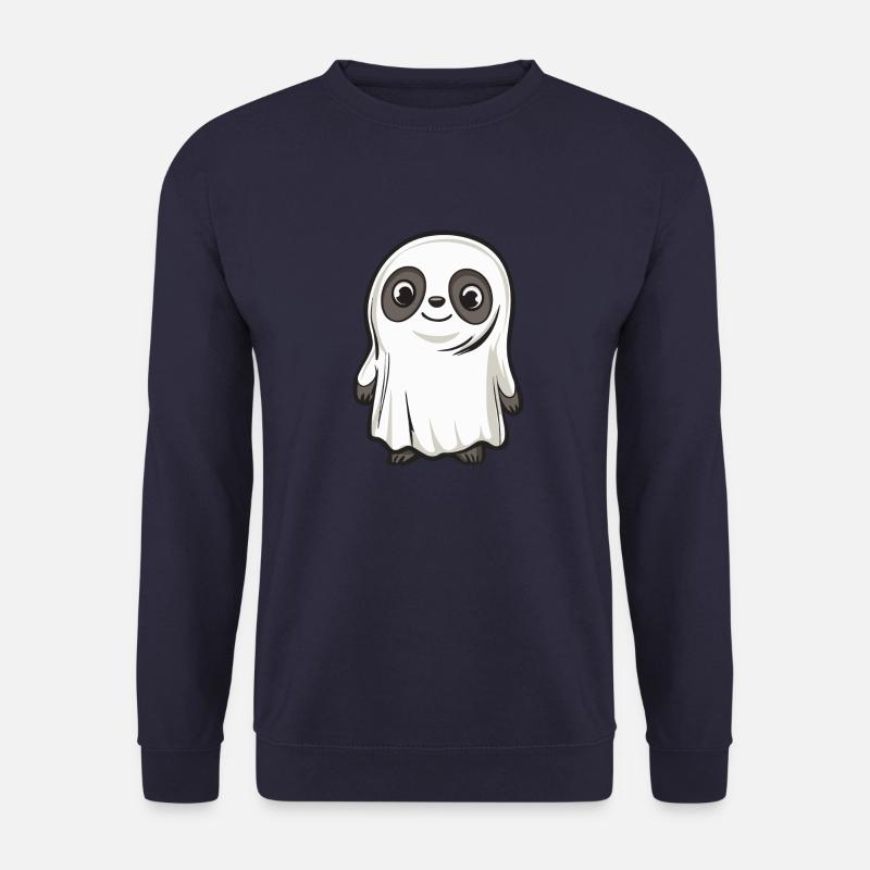 Sloth Halloween Funny Ghost - Unisex Sweatshirt - navy