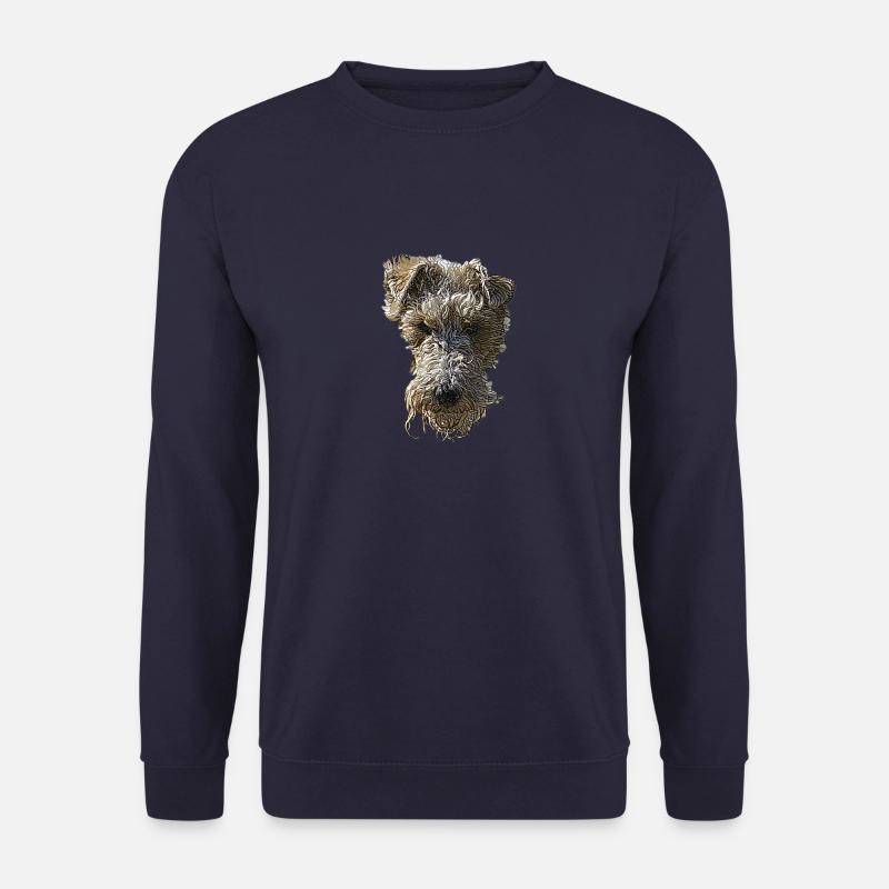 Foxterrier Gesicht - Unisex Pullover - Navy