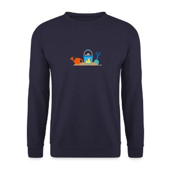 strand - Unisex Pullover - Navy - Vorne - Alina (178cm) & Michal (187cm)