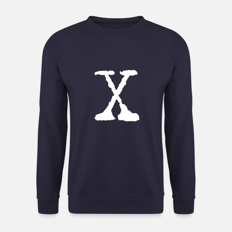 X - Unisex Sweatshirt - navy