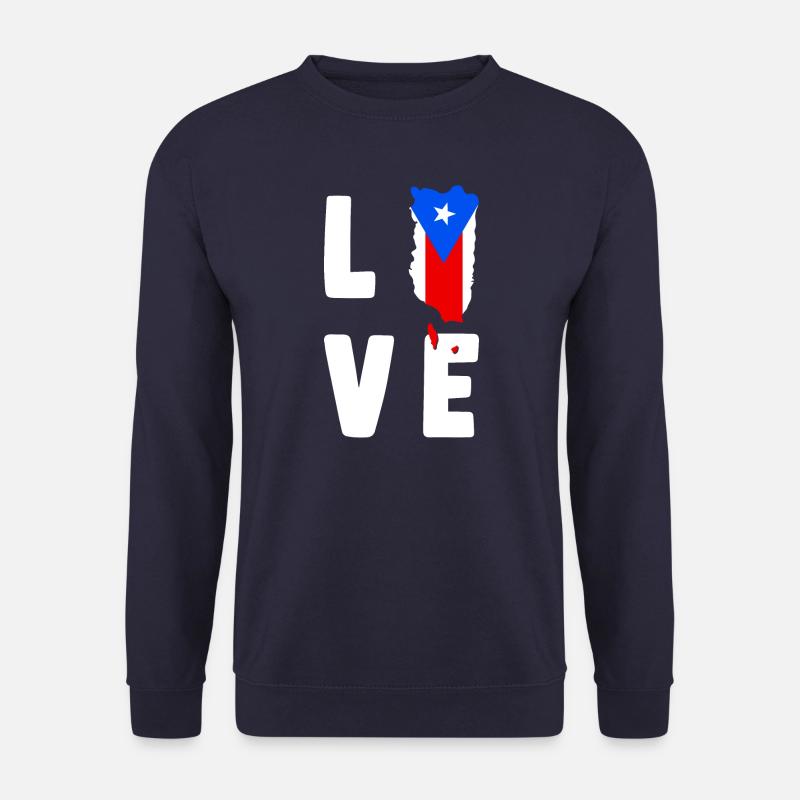 Puerto Rico - Sudadera unisex - azul marino