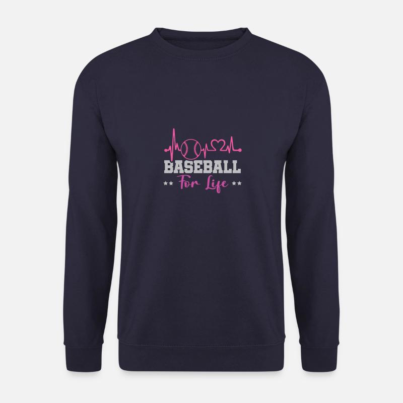baseball fürs leben - Unisex Pullover - Navy