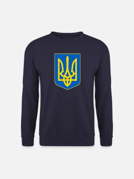 We Stand with Ukraine! - Unisex Sweatshirt - navy