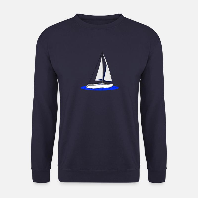 Segelboot - Unisex Pullover - Navy
