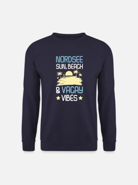 Nordsee Sommer Spruch - Unisex Pullover - Navy