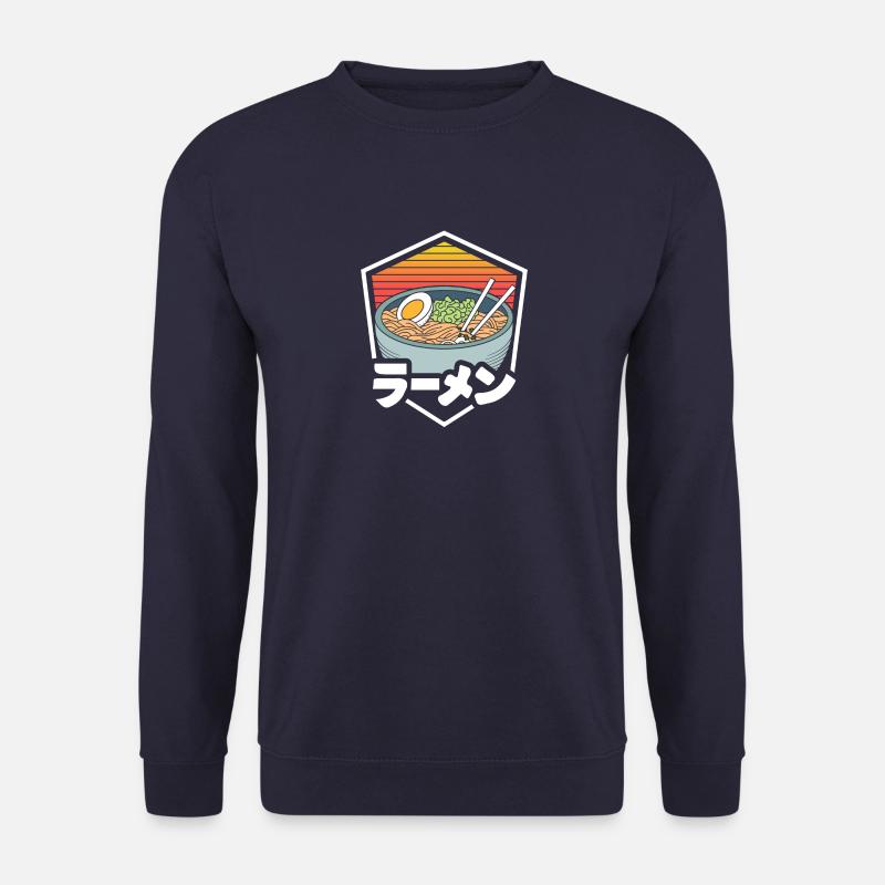 Retro Ramen - Unisex Pullover - Navy