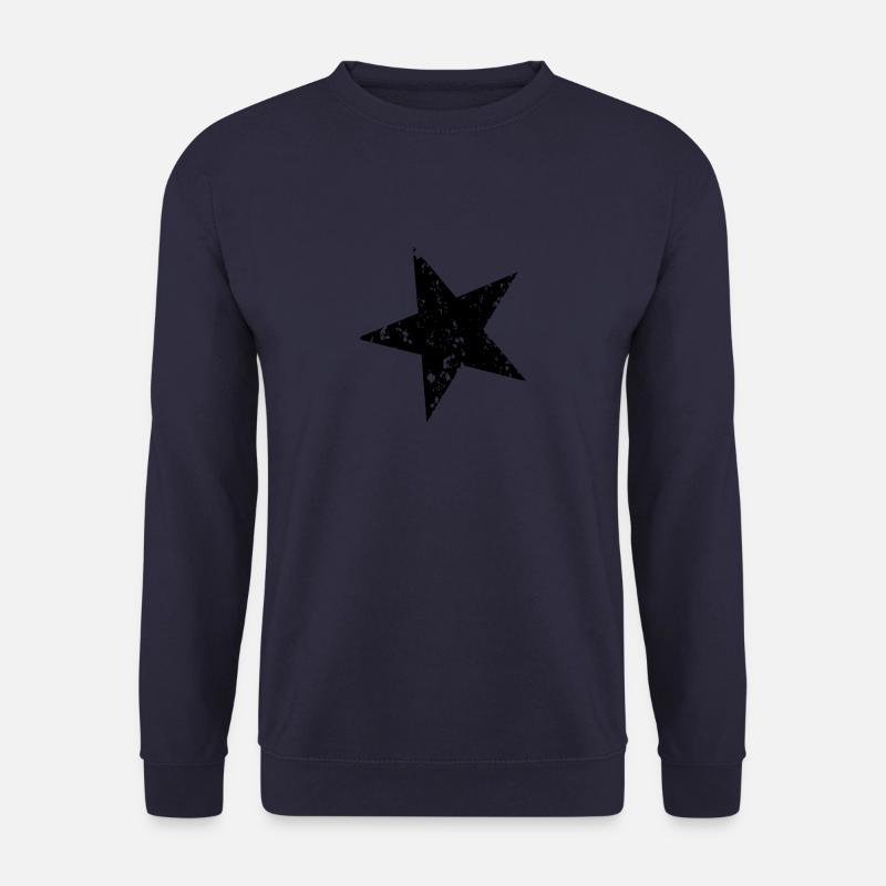 Stern,Star - Unisex Pullover - Navy