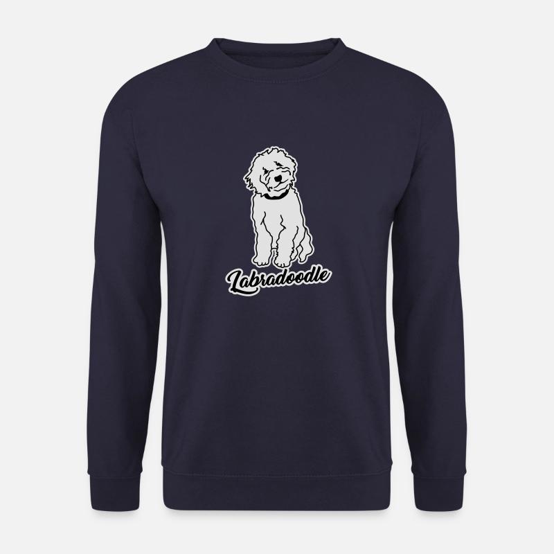 Labradoodle - Unisex Pullover - Navy