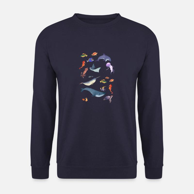 Seetang HAARZO - Unisex Pullover - Navy