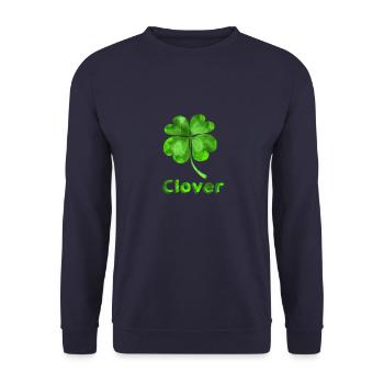 Kleefle Design - Unisex Pullover - Navy - Vorne - Alina (178cm) & Michal (187cm)