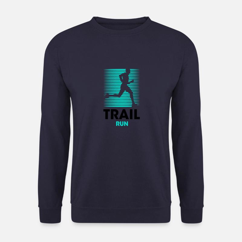 trail run - Unisex Pullover - Navy