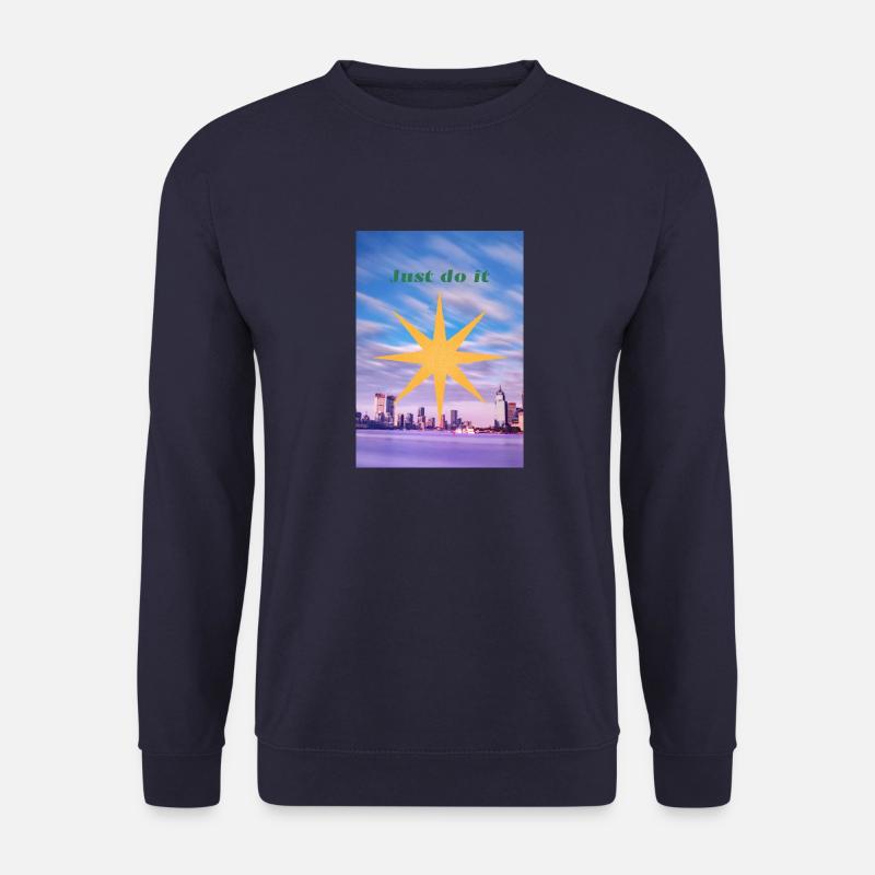 Just do it - Unisex Pullover - Navy