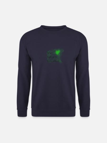 Danke, dass du uns beim Wachsen geholfen hast - Unisex Pullover - Navy