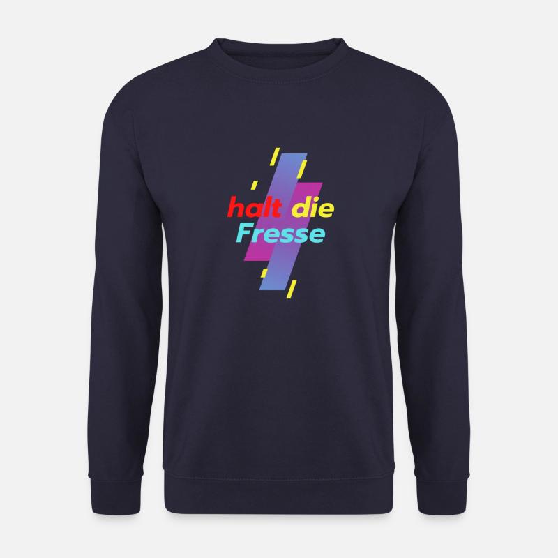 halt die Fresse - Unisex Pullover - Navy