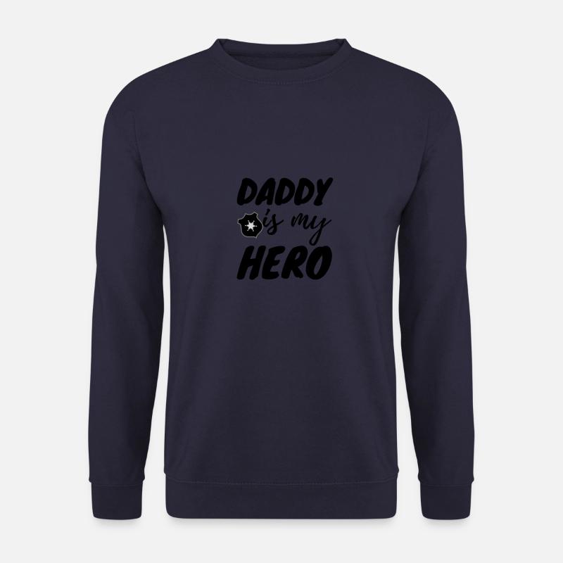 DADDY HERO - Unisex Pullover - Navy