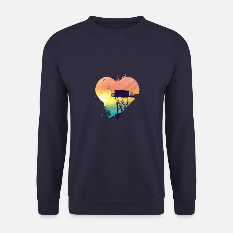 Liebe in Pornic - Unisex Pullover - Navy