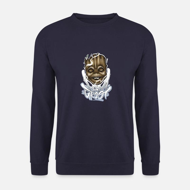 I am the Baum - Unisex Pullover - Navy