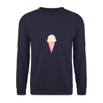Icecream - Unisex Pullover - Navy - Vorne - Alina (178cm) & Michal (187cm)