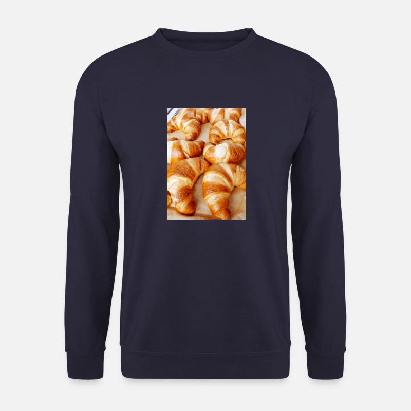 Croissants - Unisex Pullover - Navy