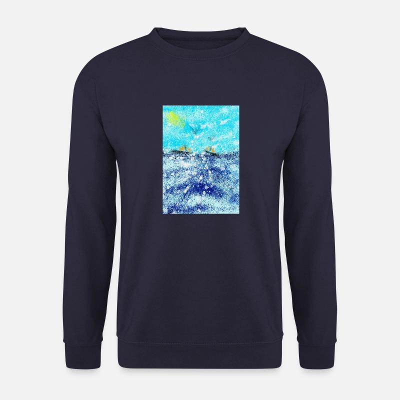 Raue See - Unisex Pullover - Navy