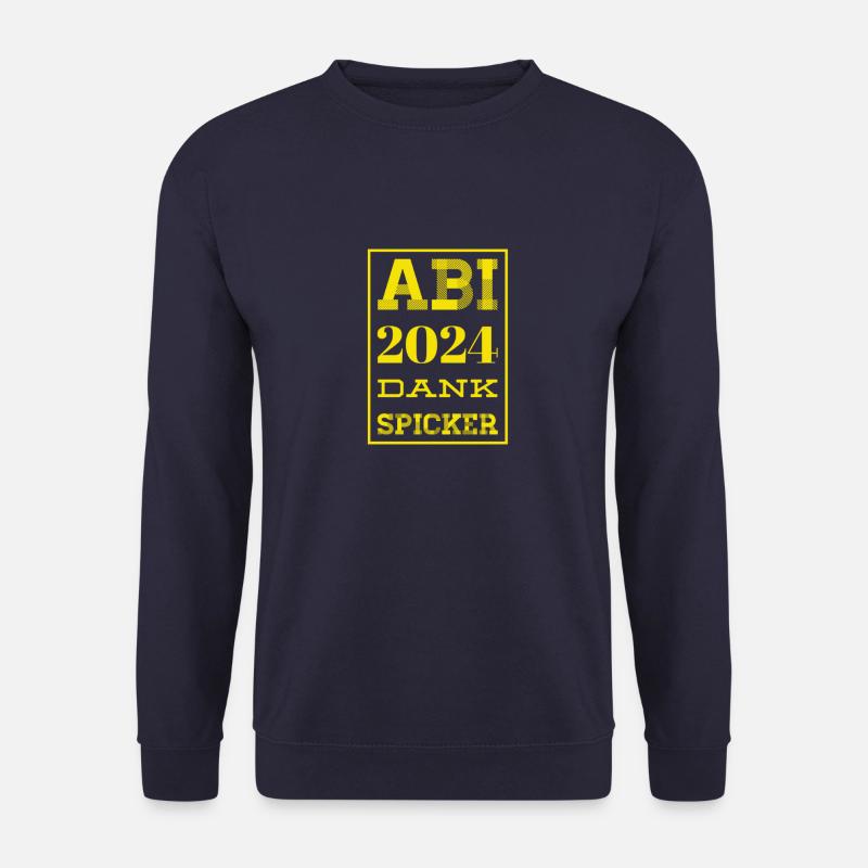 Abi 2024 Sprüche - Unisex Pullover - Navy