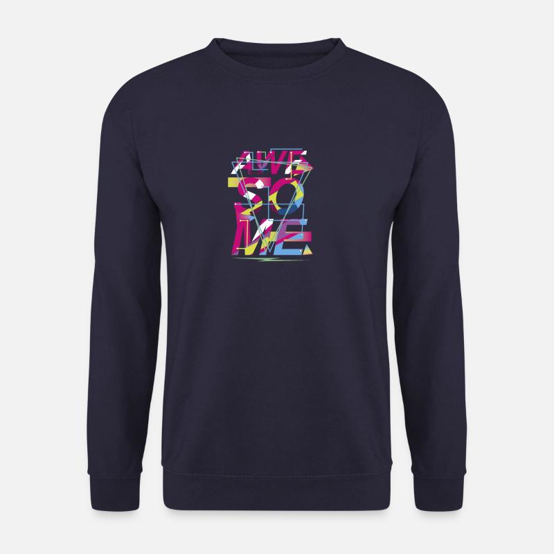 Awesome - Unisex Sweatshirt - navy
