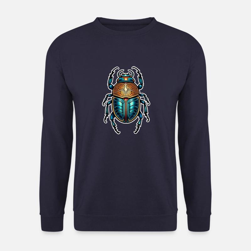 Skarabäus Neo Traditional - Unisex Pullover - Navy