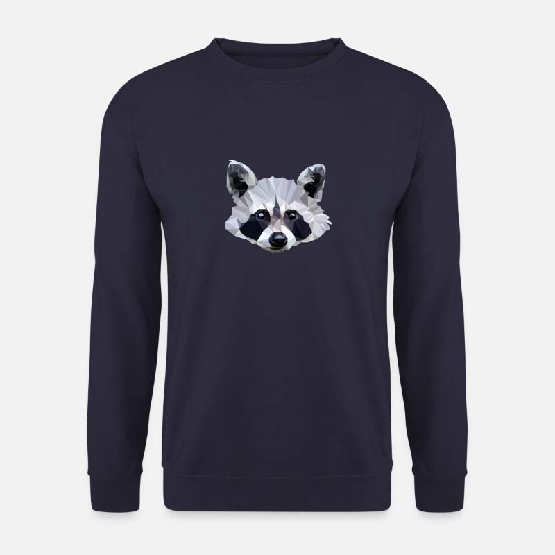 Süßer Waschbär - Unisex Pullover - Navy