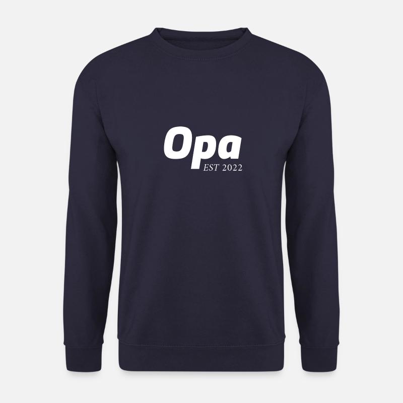 Opa seit 2022 - Unisex Pullover - Navy