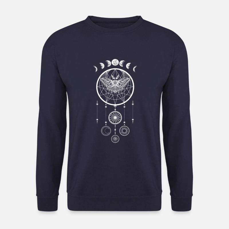 Moon Mandala - Unisex Sweatshirt - navy
