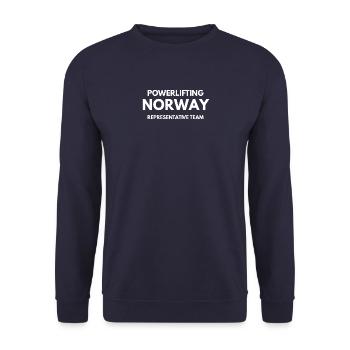 Representative Team - Unisex Sweatshirt - navy - Front - Alina (178cm) & Michal (187cm)