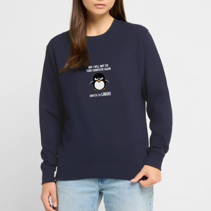 Programmation cadeau informatique · Linux Sweat-shirt Unisexe