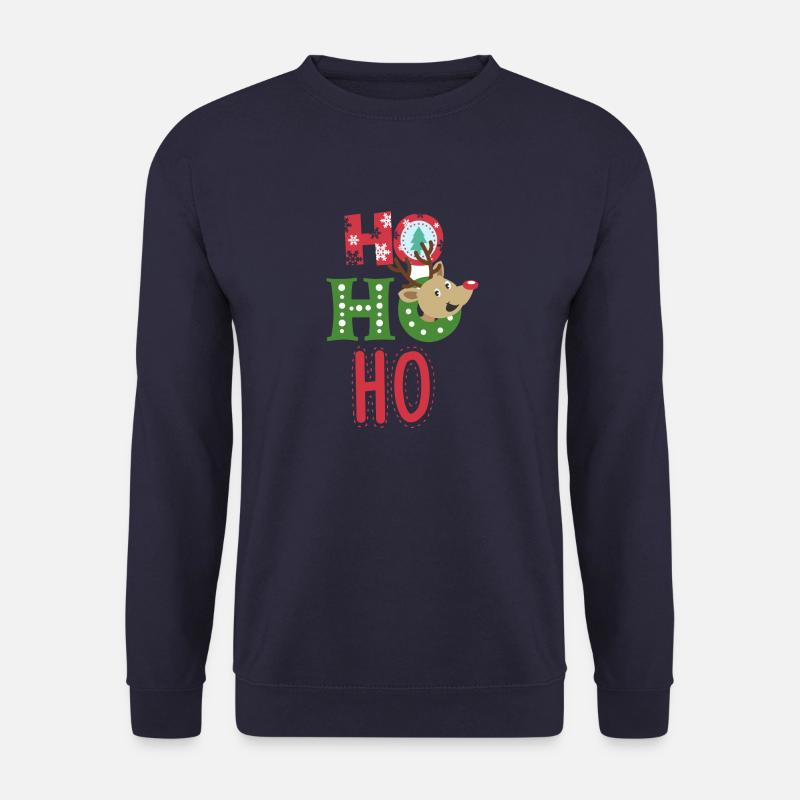HOHOHO dear - Unisex Pullover - Navy