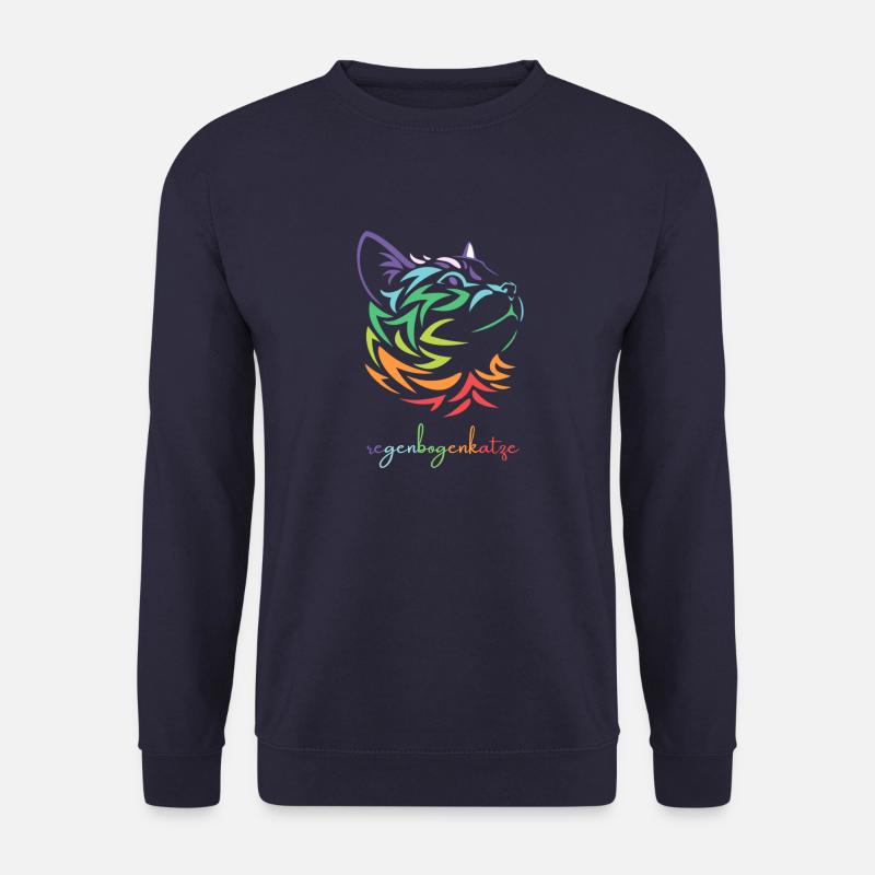 Cat - Unisex Pullover - Navy