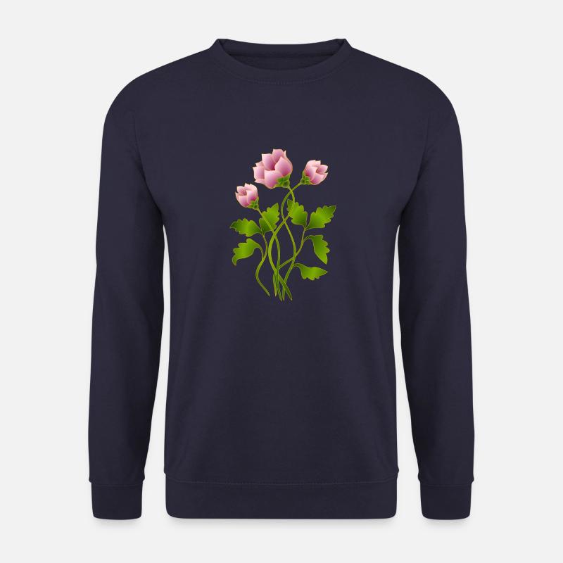 Blumen - Unisex Pullover - Navy