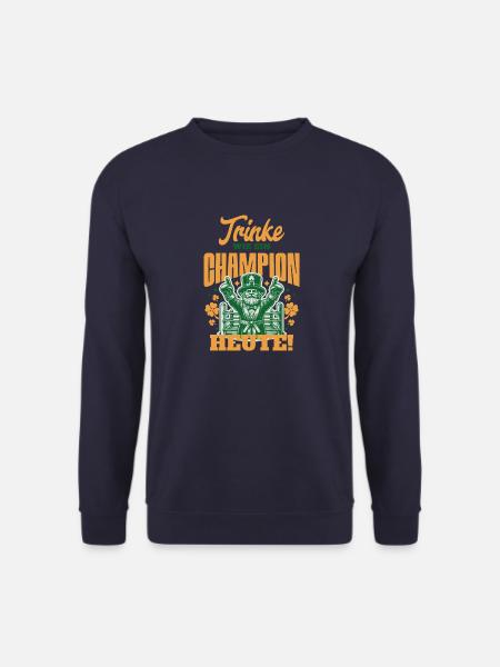Drink Like a Champion Today - Unisex Pullover - Navy