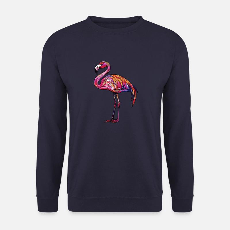 Flamingo - Unisex Pullover - Navy