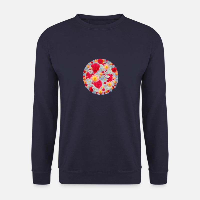 Les bouquets de fleurs - Sweat-shirt Unisexe - marine